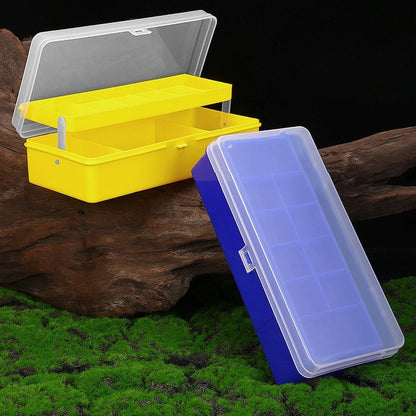 Two Layer Bait Organizer for Fishermen's Gear