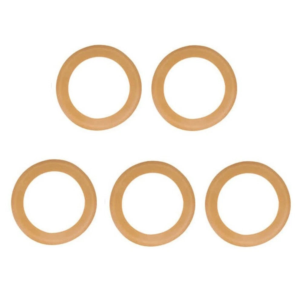 Set of 5 Rubber Piston Rings for Air Compressor Accessories