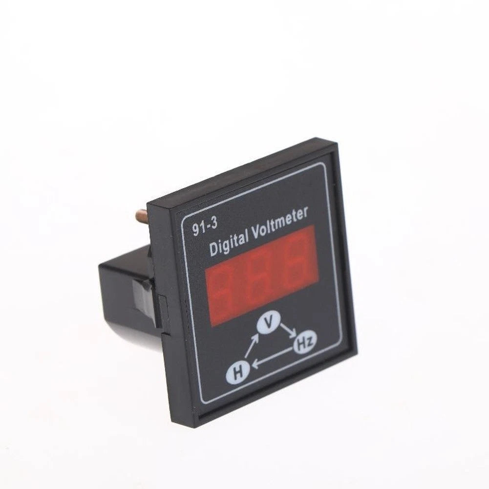 Digital Voltmeter Voltage Monitor Panel Mount for Universal Use