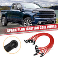8PCS Spark Plug Wire Set for Chevy Small Block with HEI Cap (1968–1970)