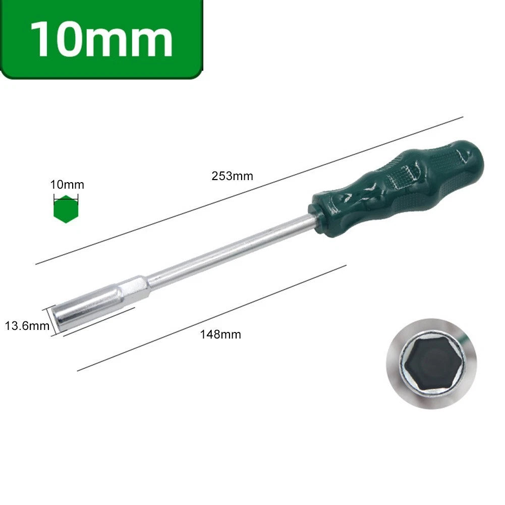 Multi Size Hex Nut Driver Tool Set (5-13 mm)