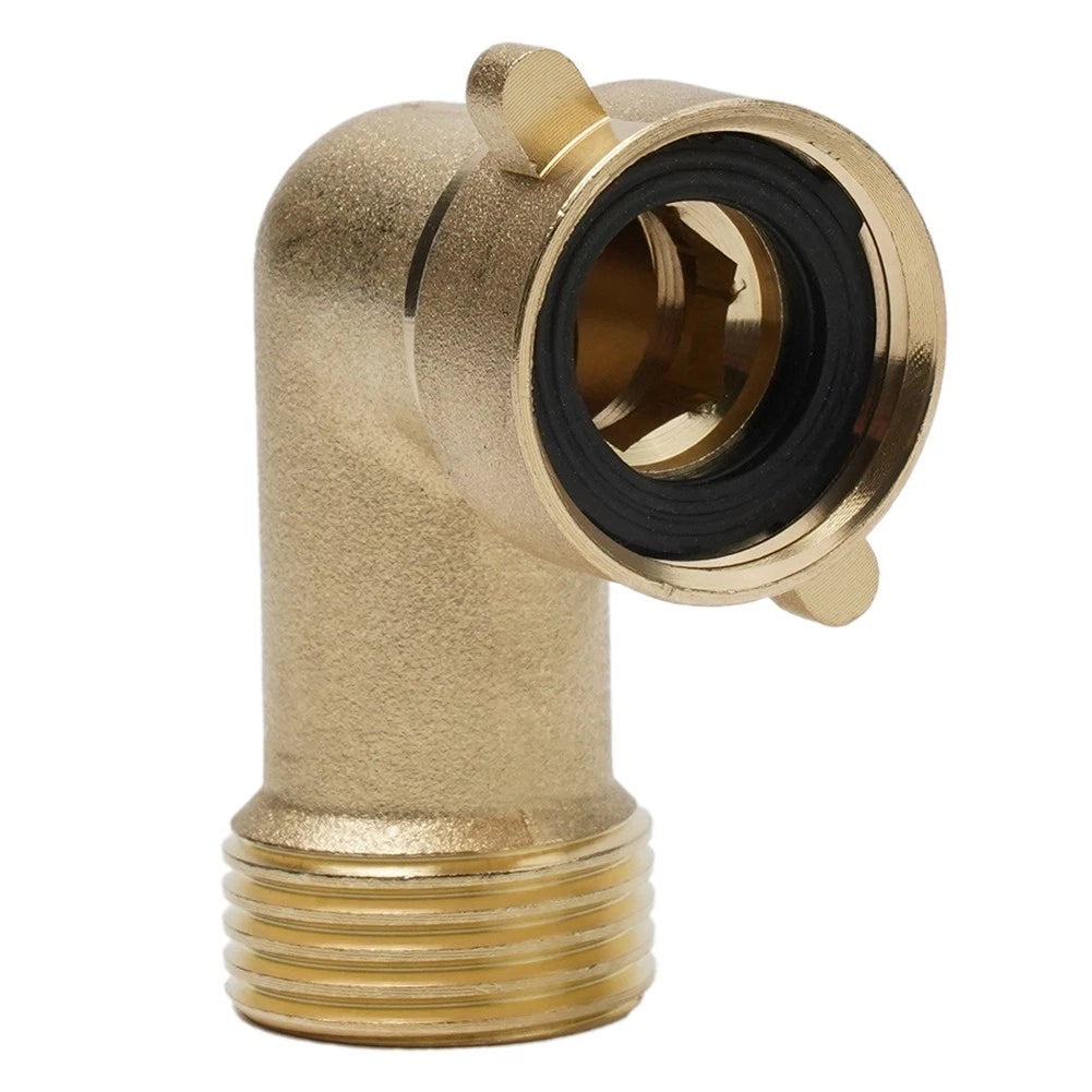90 Degree Angle Brass Water Pipe Joint Connector for
