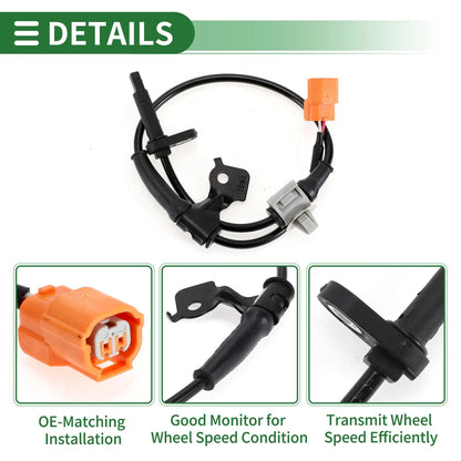 ABS Wheel Speed Sensor 57470SDRA01 for Honda Accord Hybrid (2005–2007)