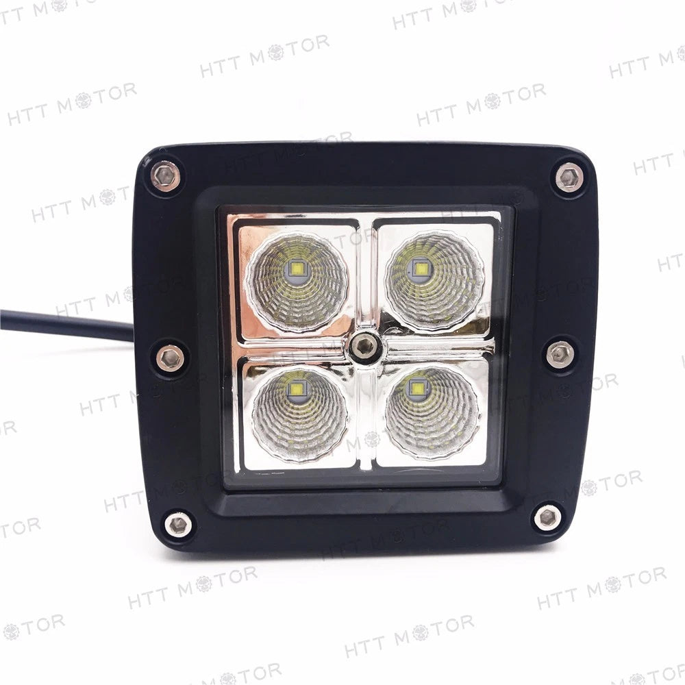 12W Cree LED Fog Lights for Jeep Wrangler JK (2007–2017)