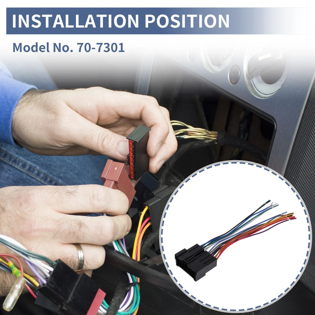 Car Stereo CD Player Wiring Harness Set for Hyundai Accent (2000–2005)