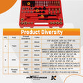 48pc Thread Chaser Kit for Auto Engine Repair (M6-M14 UNC UNF)
