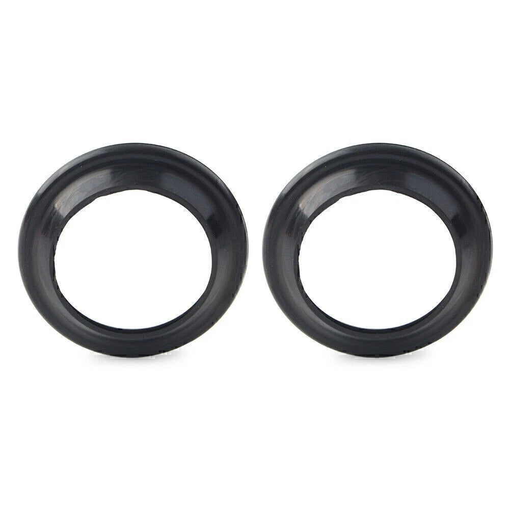 2X Front Fork Damper Shock Absorber Dust Seals for Motorcycle