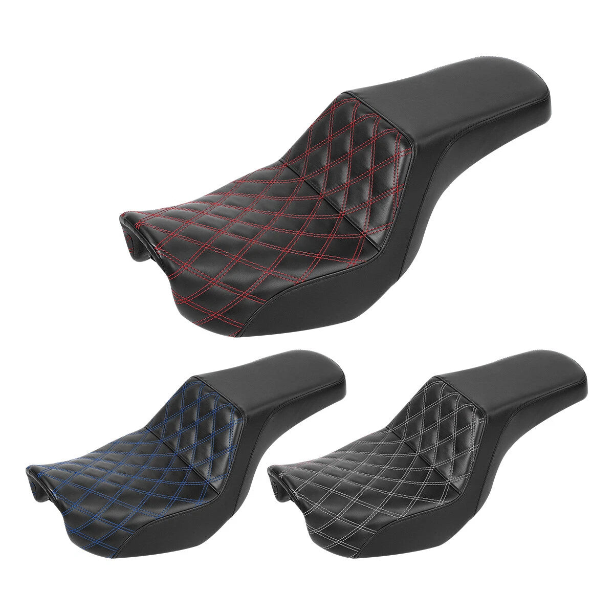 Driver Passenger Seat for Harley Street Bob Switchback (2006–2017)