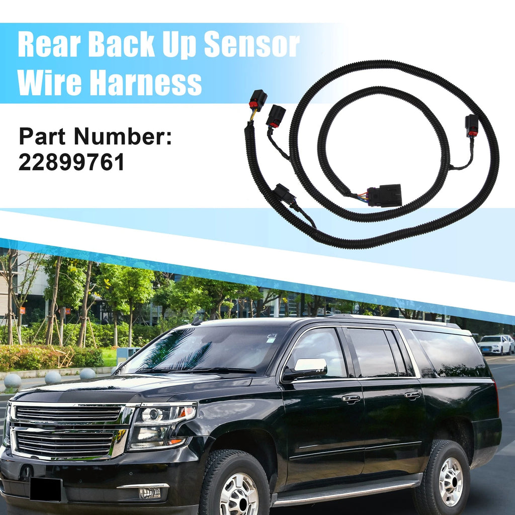 Rear Back Up Sensor Wire Harness Replacement for Chevy Suburban Tahoe (2015–2020)