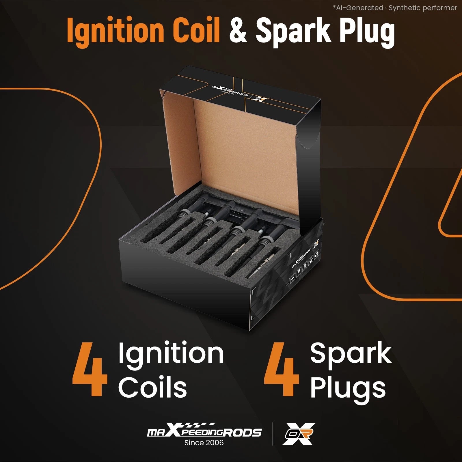 Ignition Coil Kit for Chevrolet Sonic LT 1.8L (2013–2015) UF620