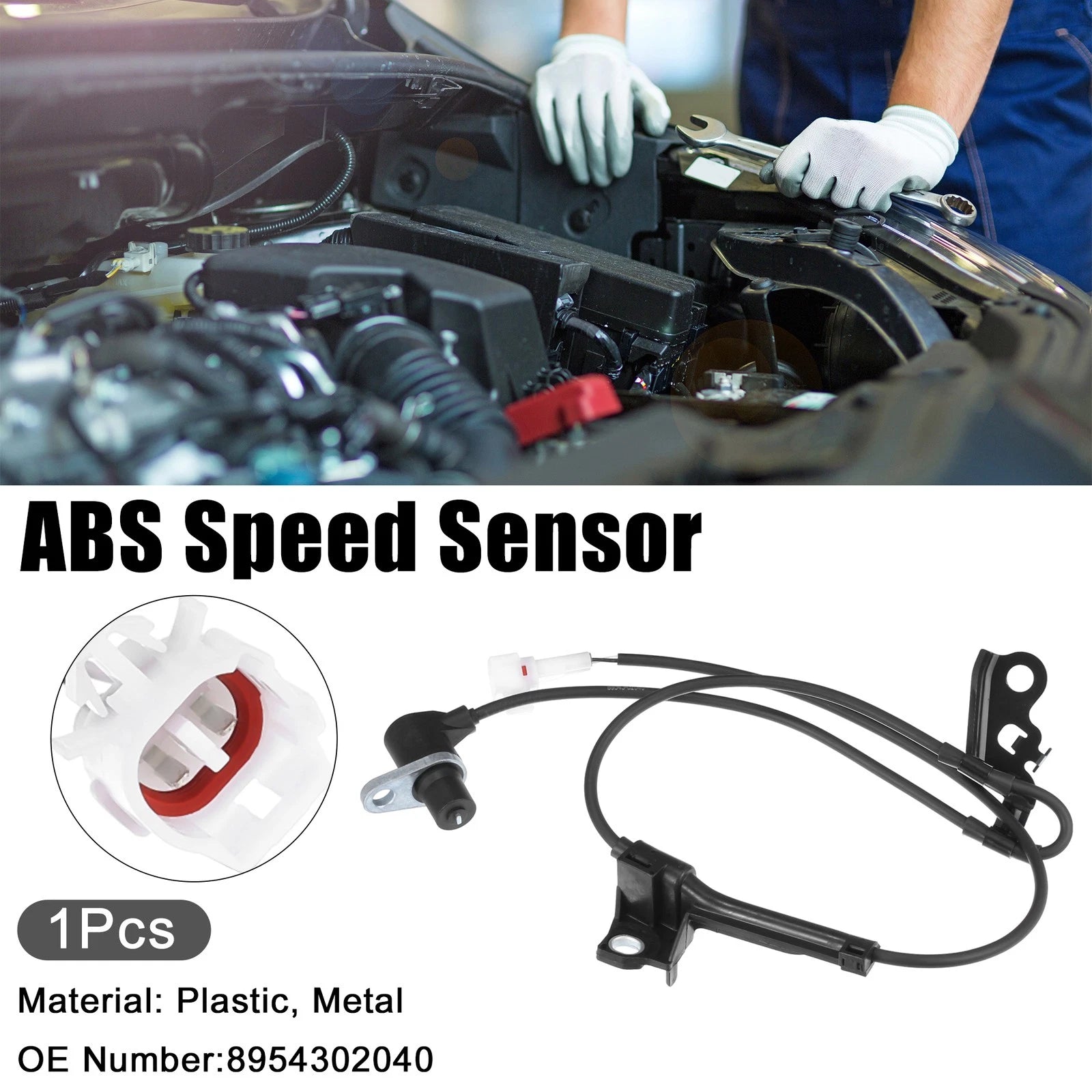 Front Left Car ABS Wheel Speed Sensor for Toyota Corolla (2003–2008)