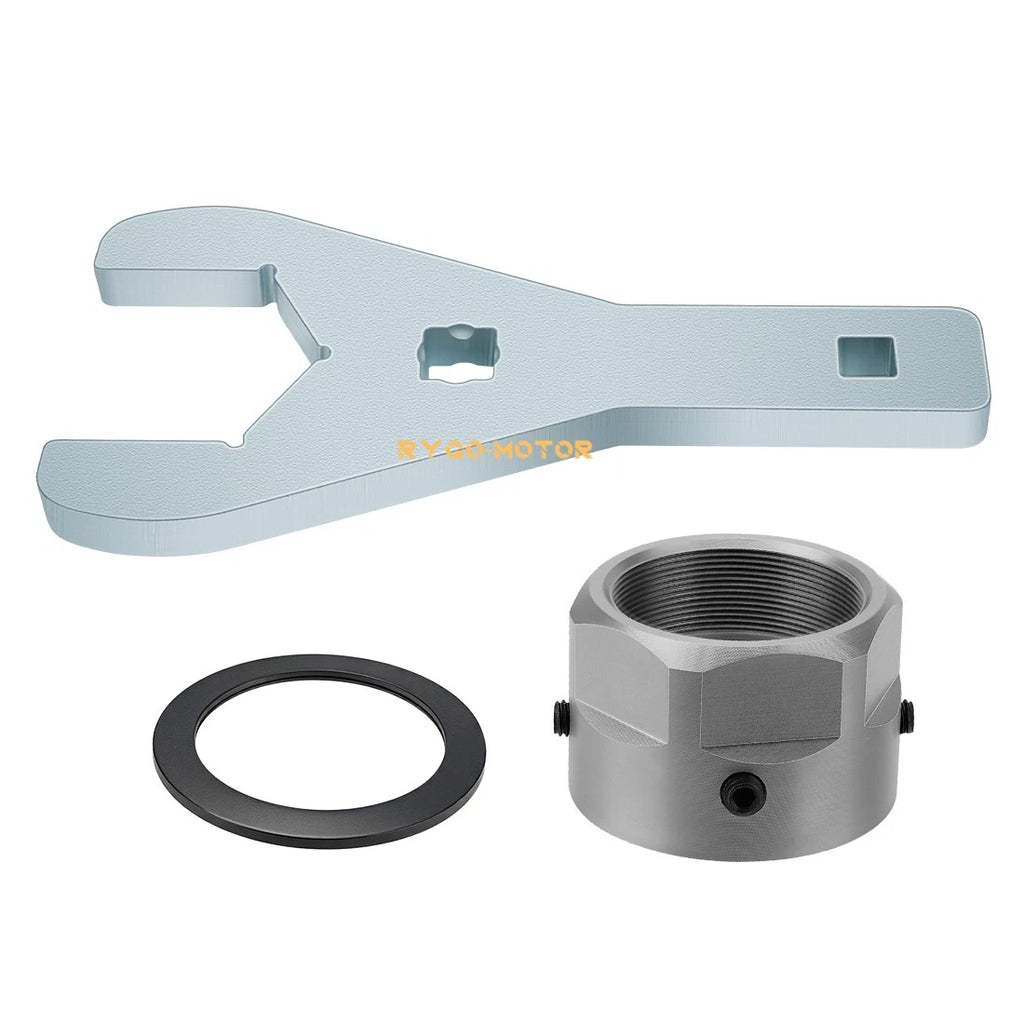 Rear Axle Lock Nut & 46mm Wrench Tool for Yamaha YFZ450R (2009–2024) #90179-38001-00