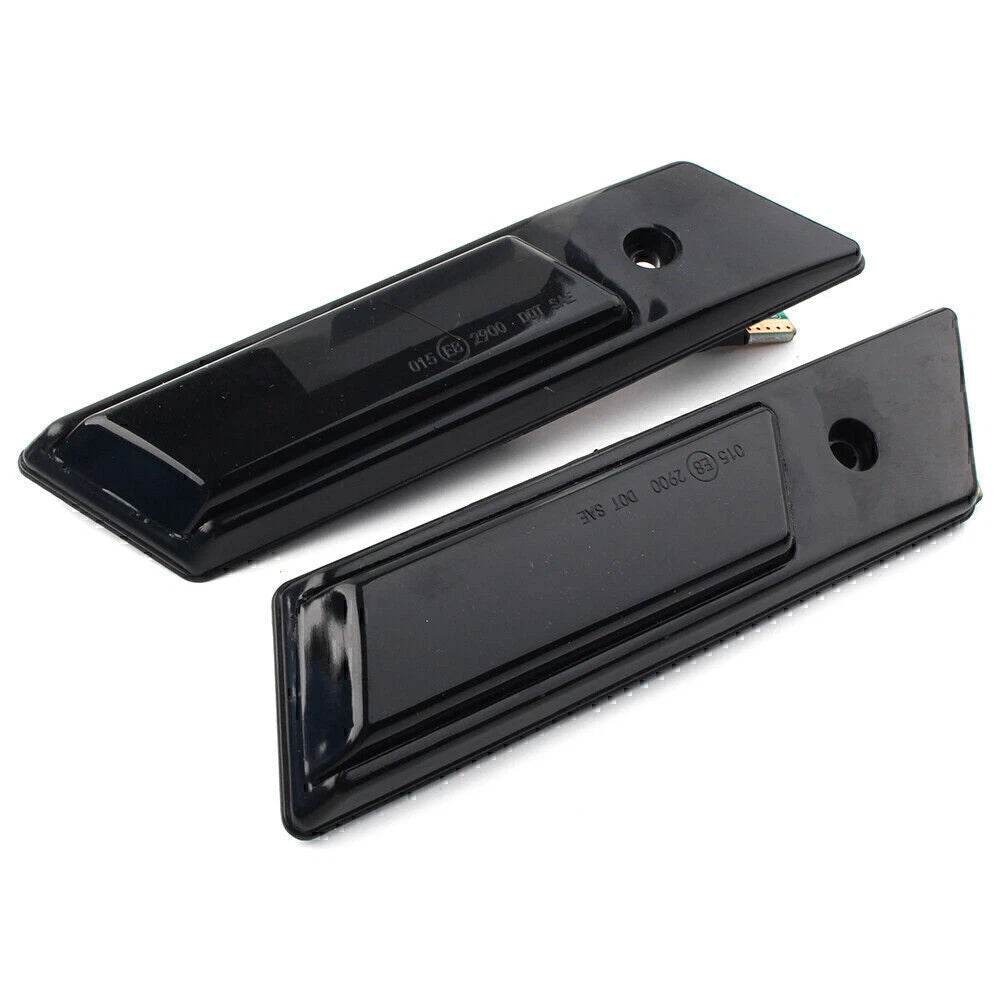 2X Dynamic LED Side Marker Turn Signal Light for BMW 3 5 7 Series (E32 E34 E36)