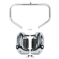 Chrome Lower Vented Leg Fairings & Engine Bar for Harley Electra Glide (2009–2013)