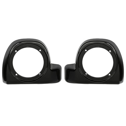 Lower Vented Fairings 6.5" Speaker Box Pod for Harley Electra Glide (2014–2023)