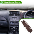 Dash Cover Mat Carpet Brown for Mazda BT50 TF 2007–2023