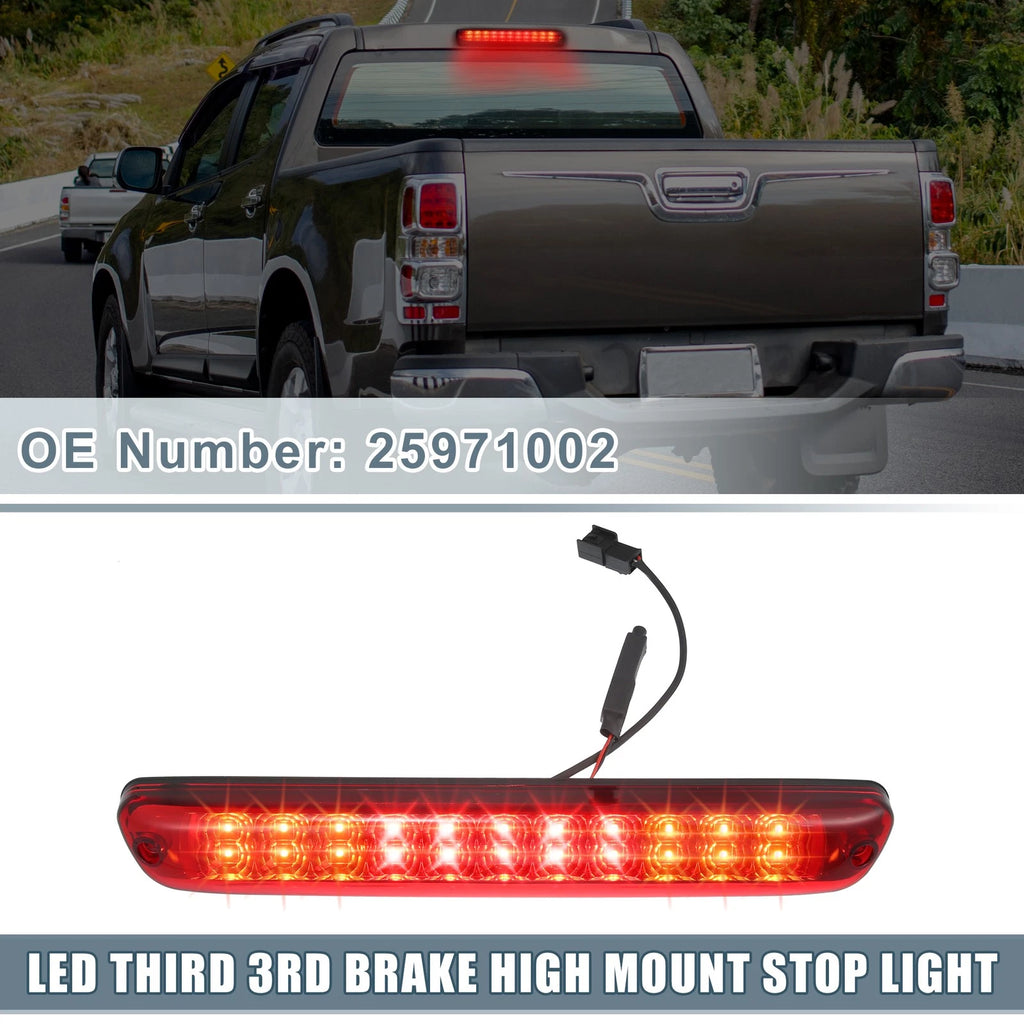 High Mount Stop Light Replacement for Chevrolet Colorado (2004–2012) Red Lens