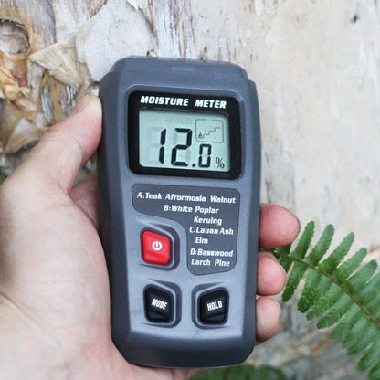 Moisture Tester for Wood (Digital, LCD, Two Pins)