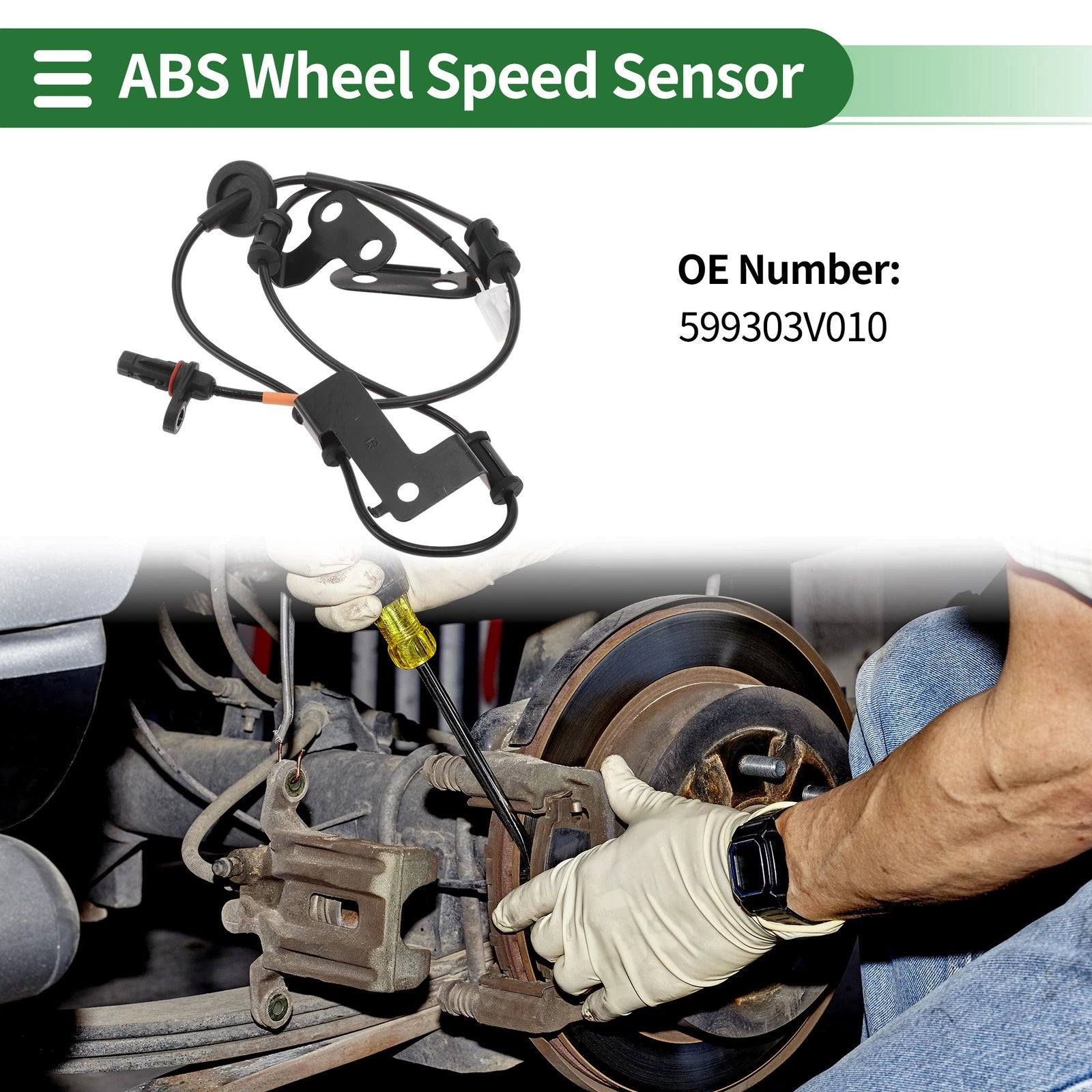 ABS Wheel Speed Sensor Replacement for Hyundai Azera (2012–2014)