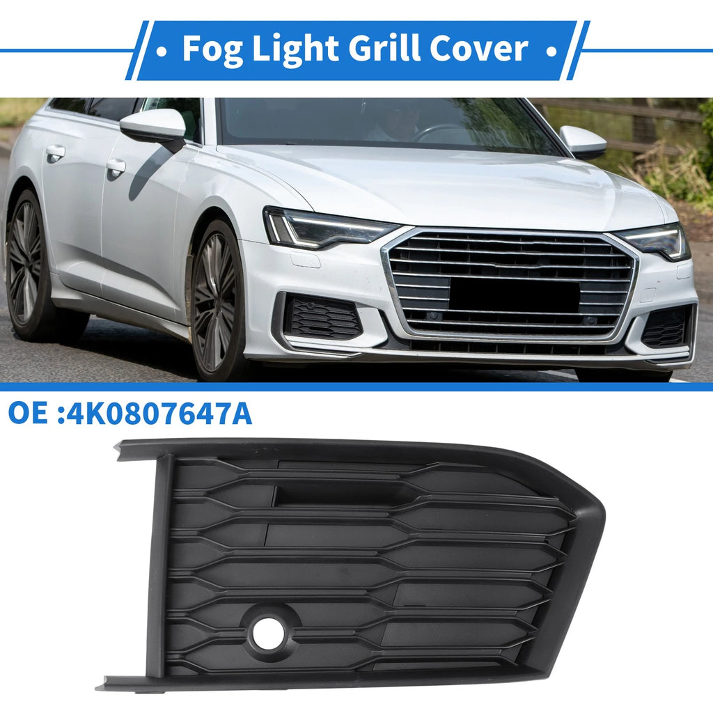 Front Left Fog Light Grill Replacement for Audi A6 (2019–2023)