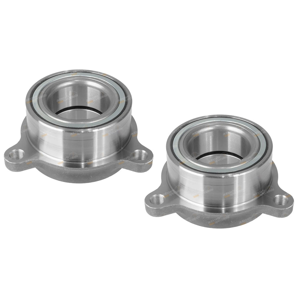 2 Front Wheel Bearing Hubs for Mitsubishi Challenger PB PC (2009–2015) Without ABS
