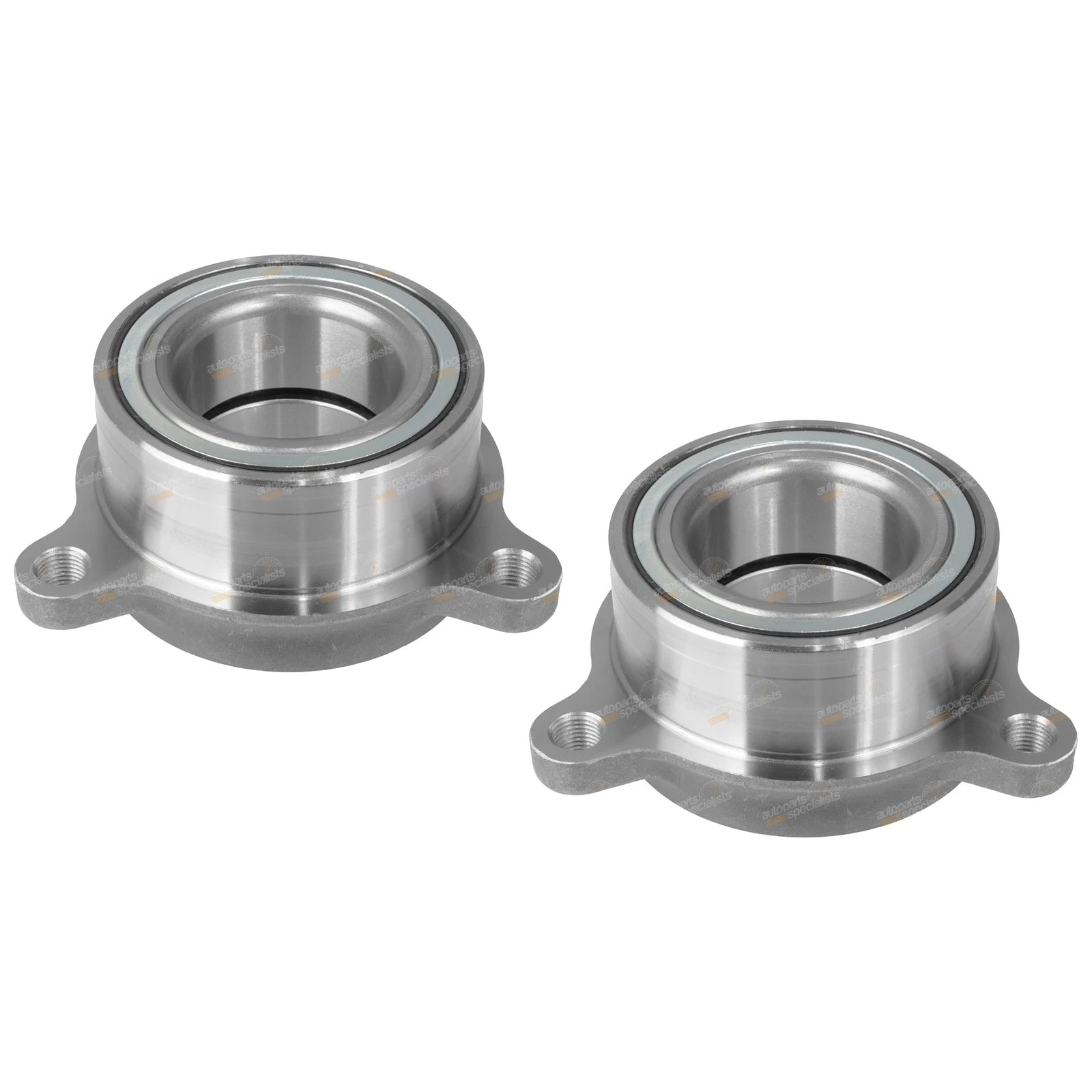 2 Front Wheel Bearing Hubs for Mitsubishi Challenger PB PC (2009–2015) Without ABS