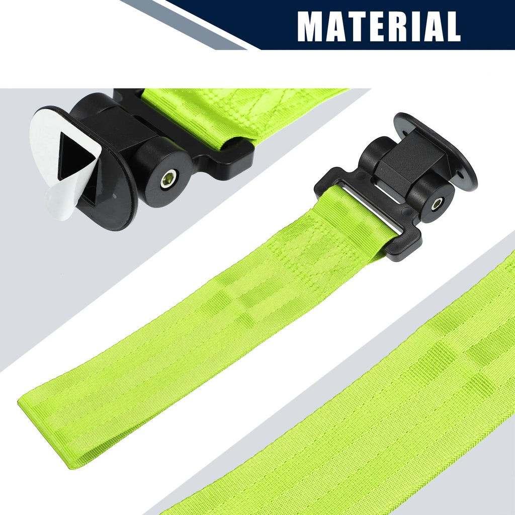 Tow Hook Strap for Car (27x6.5cm) - Green