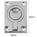 Flush Mount Lifting Ring Pull Handle for Boat Latches