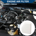 Engine Air Filter Replacement for Chevrolet Cobalt (2005–2010) 2.2L 2.4L