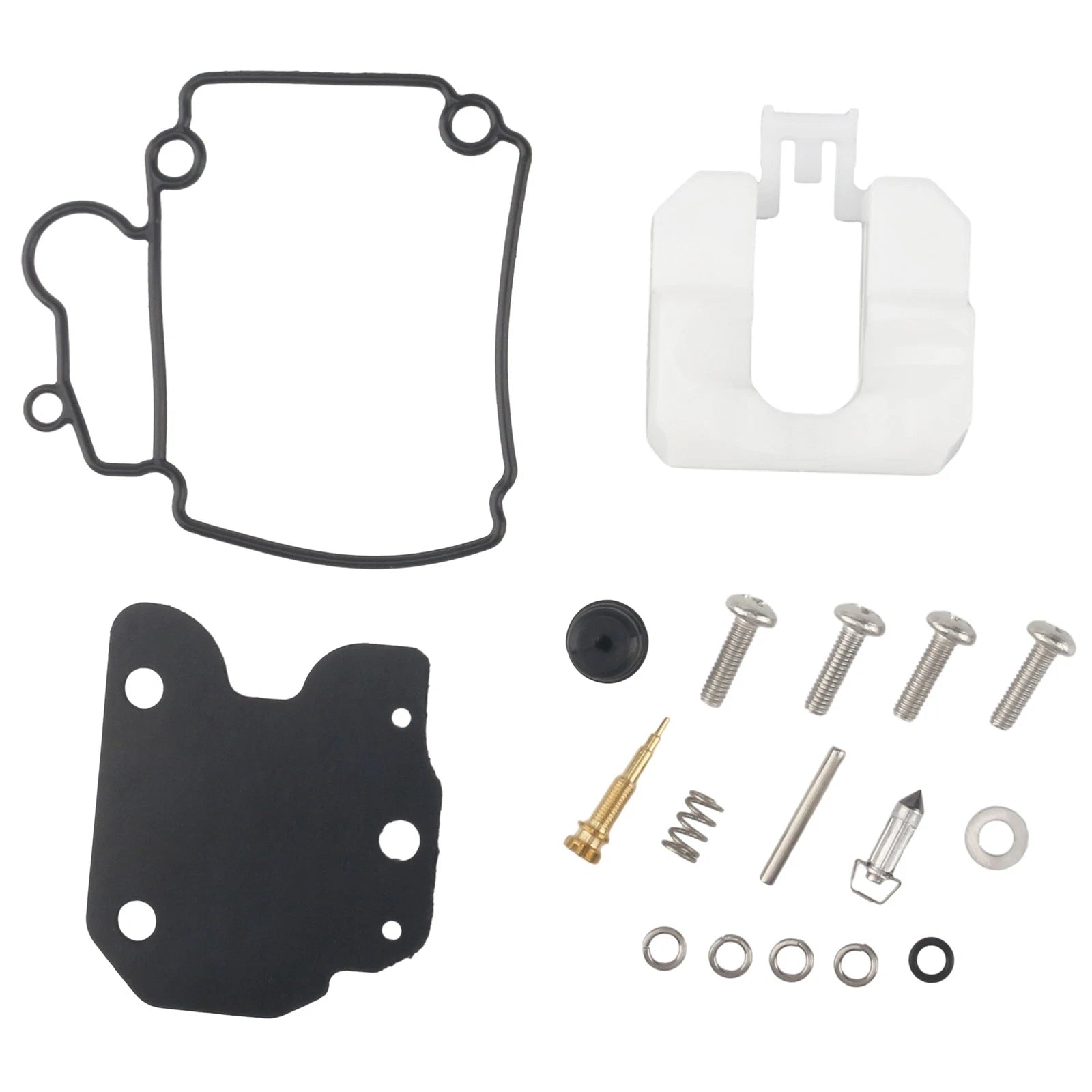 Outboard Carburetor Kit & Float for Mercury Mariner 25-60 HP (4-Stroke)