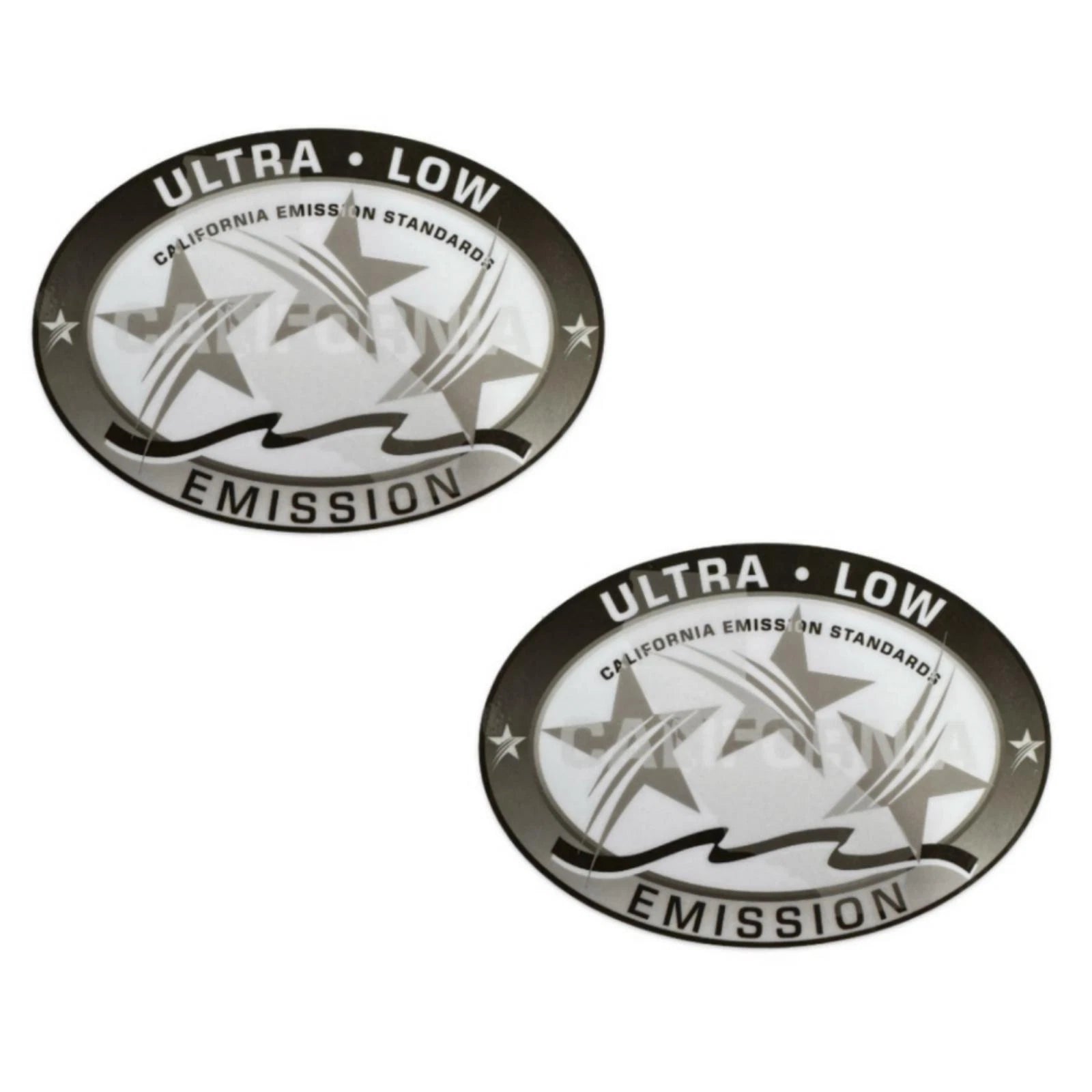 2 Pack Ultra Low Emission Decal for Yamaha Mercury Honda Outboard (Fits All)