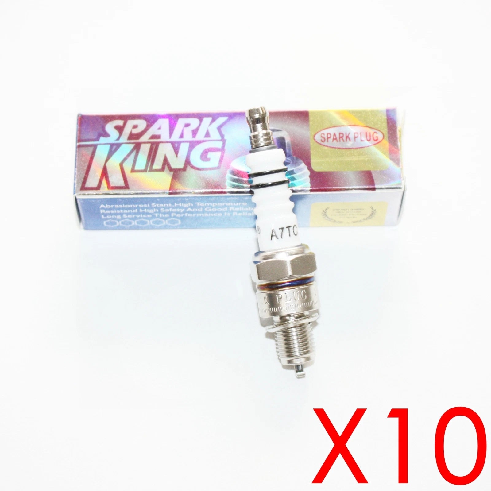 10X BPT C7HSA Spark Plug for 110c 125cc 140cc PIT PRO Trail Quad