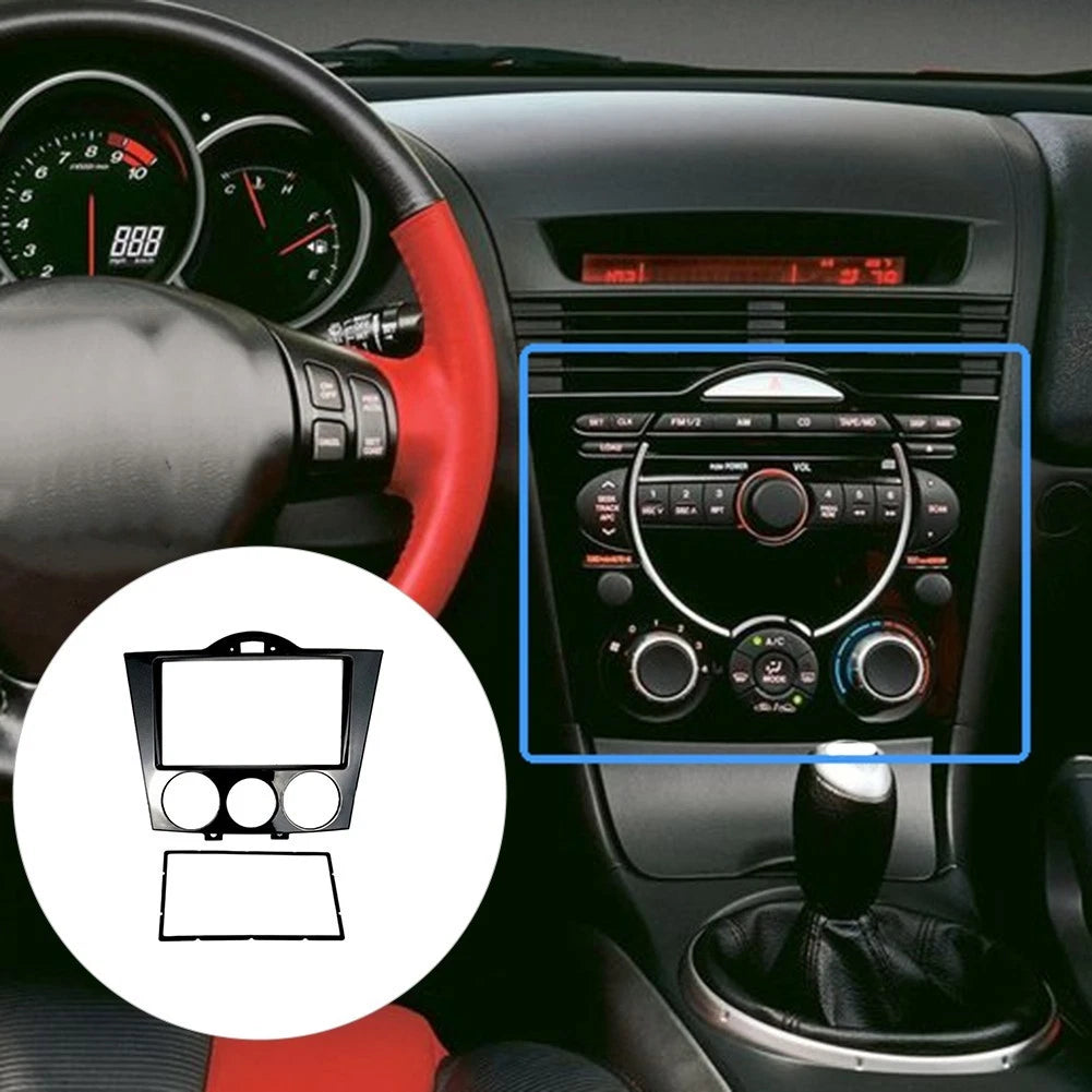 Fascia Panel 7 Inch for Mazda RX8 (2003–2008) ABS Plastic Dash Kit