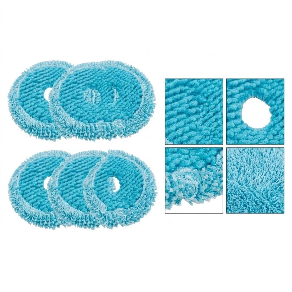 2X Microfiber Pads for KABUM K1000 K1100 Vacuum Mop