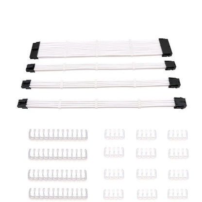 PSU Cable Extension Kit for ATX Power Supply (Sleeved Braided)