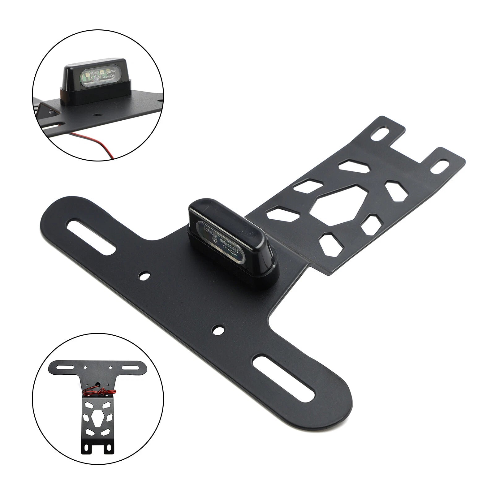 License Plate Holder Bracket for Hunter 350 (2022–2024) T9