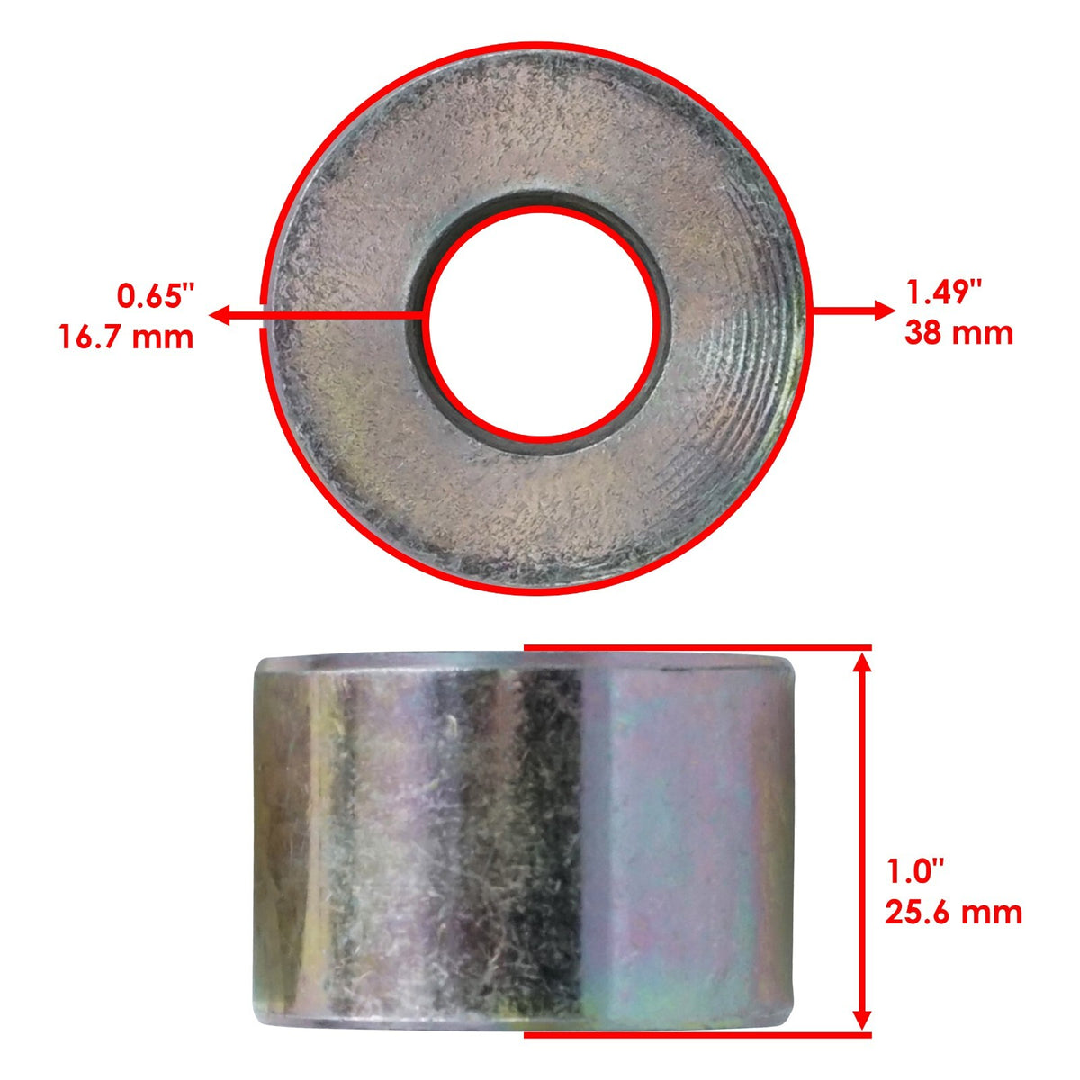 Deck Spindle Spacer Replacement for Scag SSZ4216 SMZ-48 STZ-20 (2000–2025)