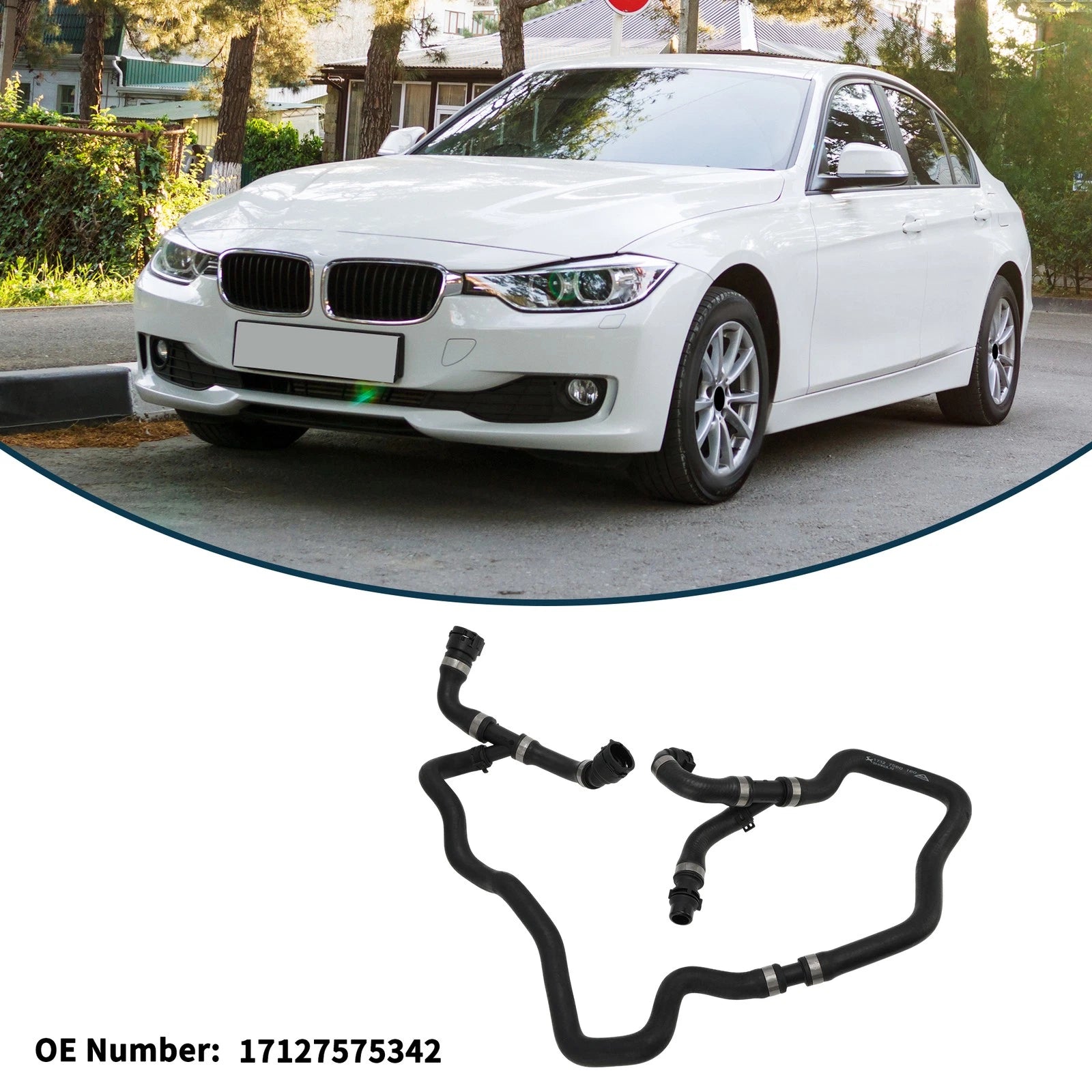 Heater Radiator Hose Replacement for BMW 525Li (2008–2010)