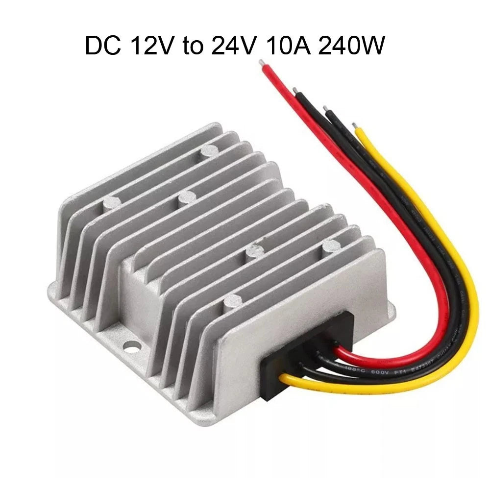 24V 10A Power Booster Voltage Converter Module for DC 12V Systems