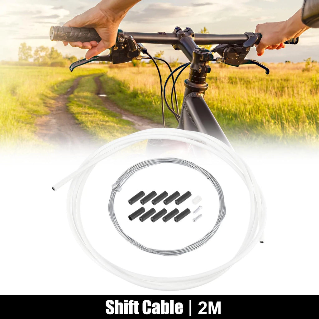 Bicycle Shifter Cable Housing Kit for 2m Derailleur Universal