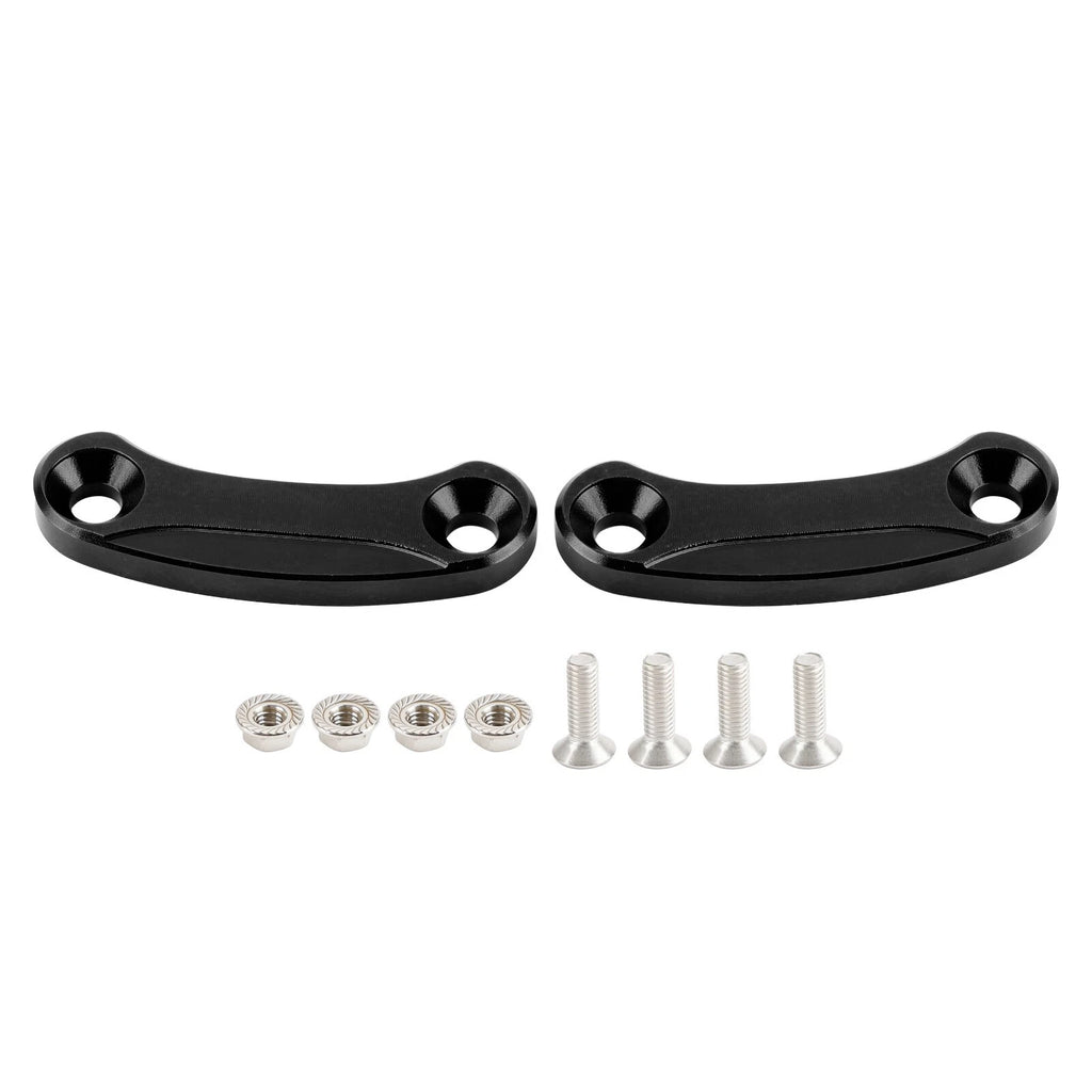 Aluminum Rear View Mirror Hole Caps for Kawasaki ZX10R (2016–2023)