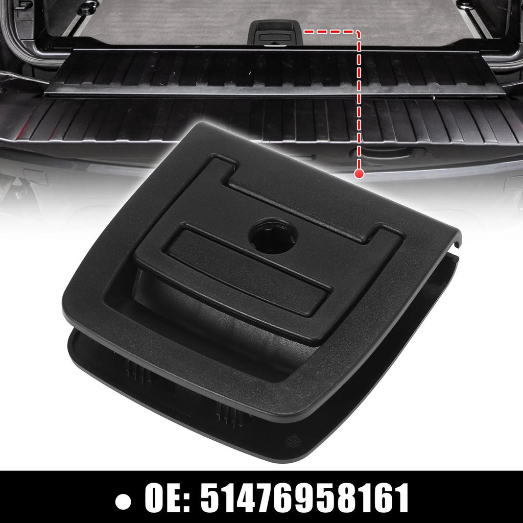 Rear Trunk Mat Carpet for BMW X5 X6 Rear Cargo Handle Hole (2006–2013)