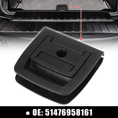 Rear Trunk Mat Carpet for BMW X5 X6 Rear Cargo Handle Hole (2006–2013)
