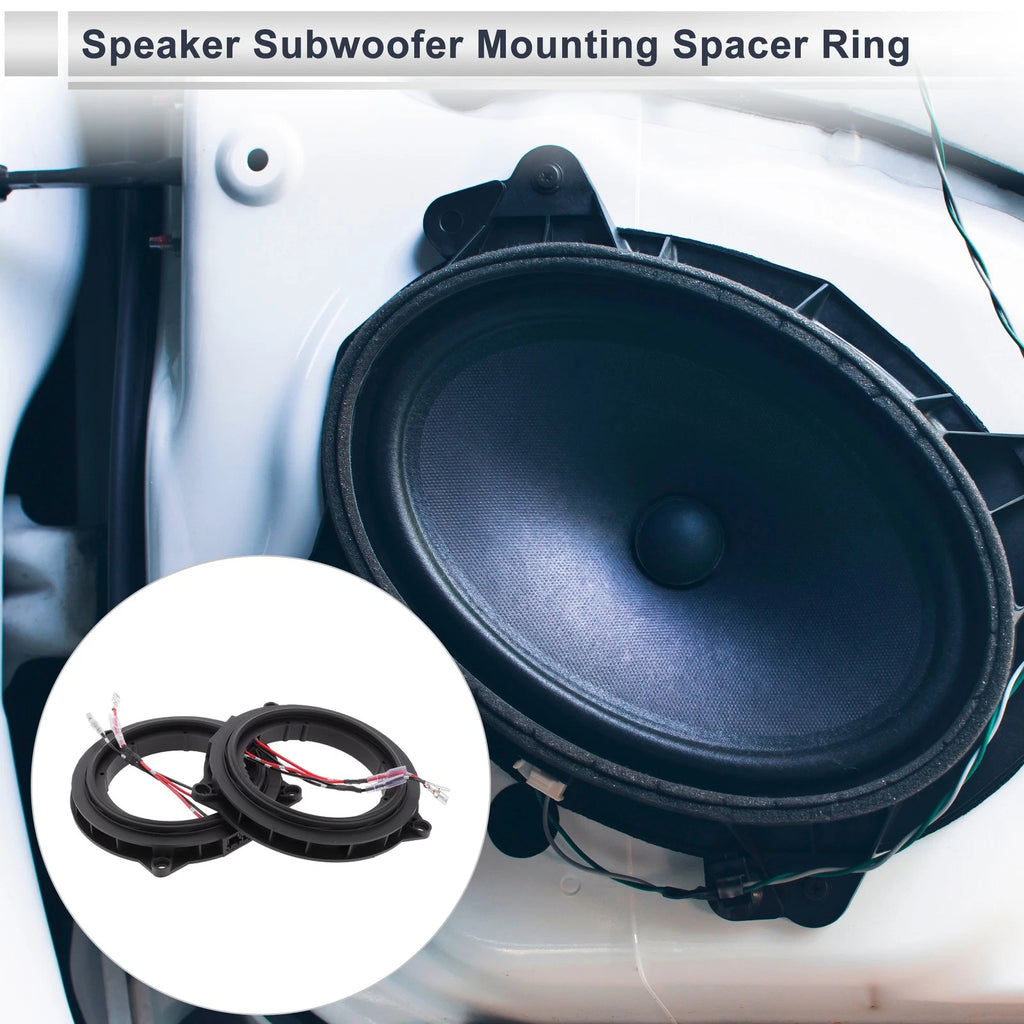 Speaker Spacer Ring Midrange Speaker Adaptor for BMW 3.5 Inch 2 Set (2pc )