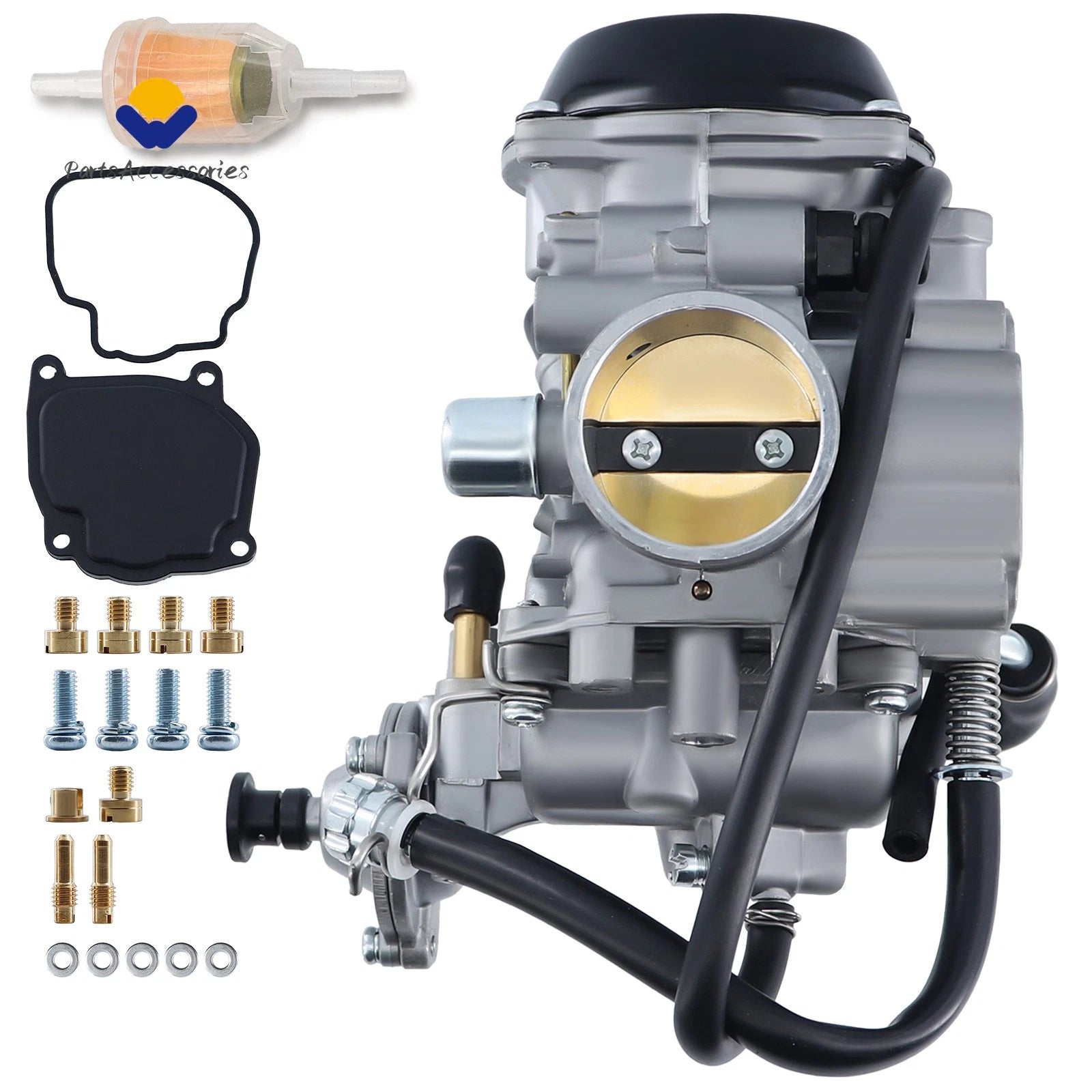 Carburetor for Arctic Cat ATV 400 2X4 4X4 (1998–2001) 0470-361 0470-362