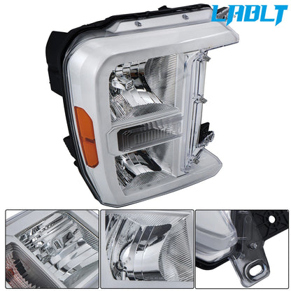 Right Side Halogen Headlight Assembly for Ford F250 F350 SuperDuty (2023–2024)