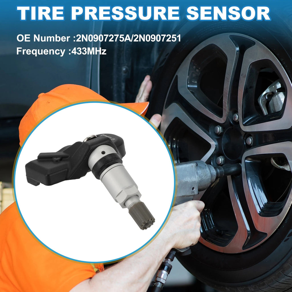Tire Pressure Sensor Replacement for Volkswagen Transporter (2018–2022)