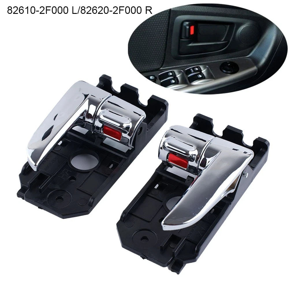Chrome Inner Door Handles for KIA (2004–2009) Pair