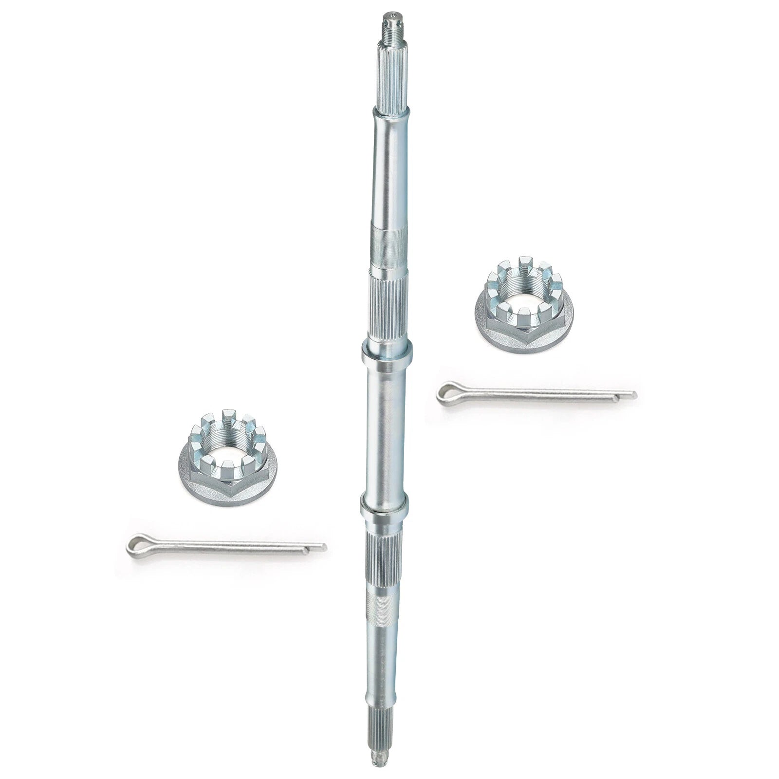 Rear Wheel Axle Shaft + Nut Kit for Honda TRX300 TRX300FW (1993–2000)