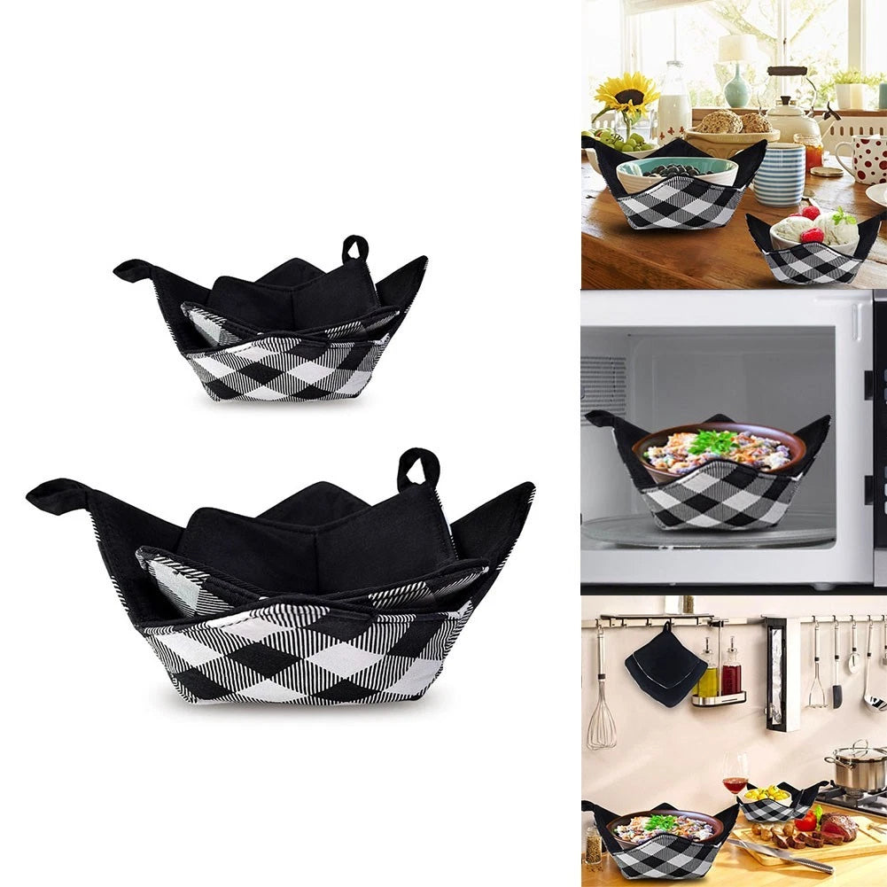 Microwave Bowl Cover for Kitchen Gadgets (Safe Bowl Holder)
